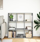 VidaXL Kamerscherm / boekenkast 102x29x103,5 cm hout grijs sonoma