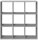 VidaXL Kamerscherm / boekenkast 102x29x103,5 cm hout grijs sonoma