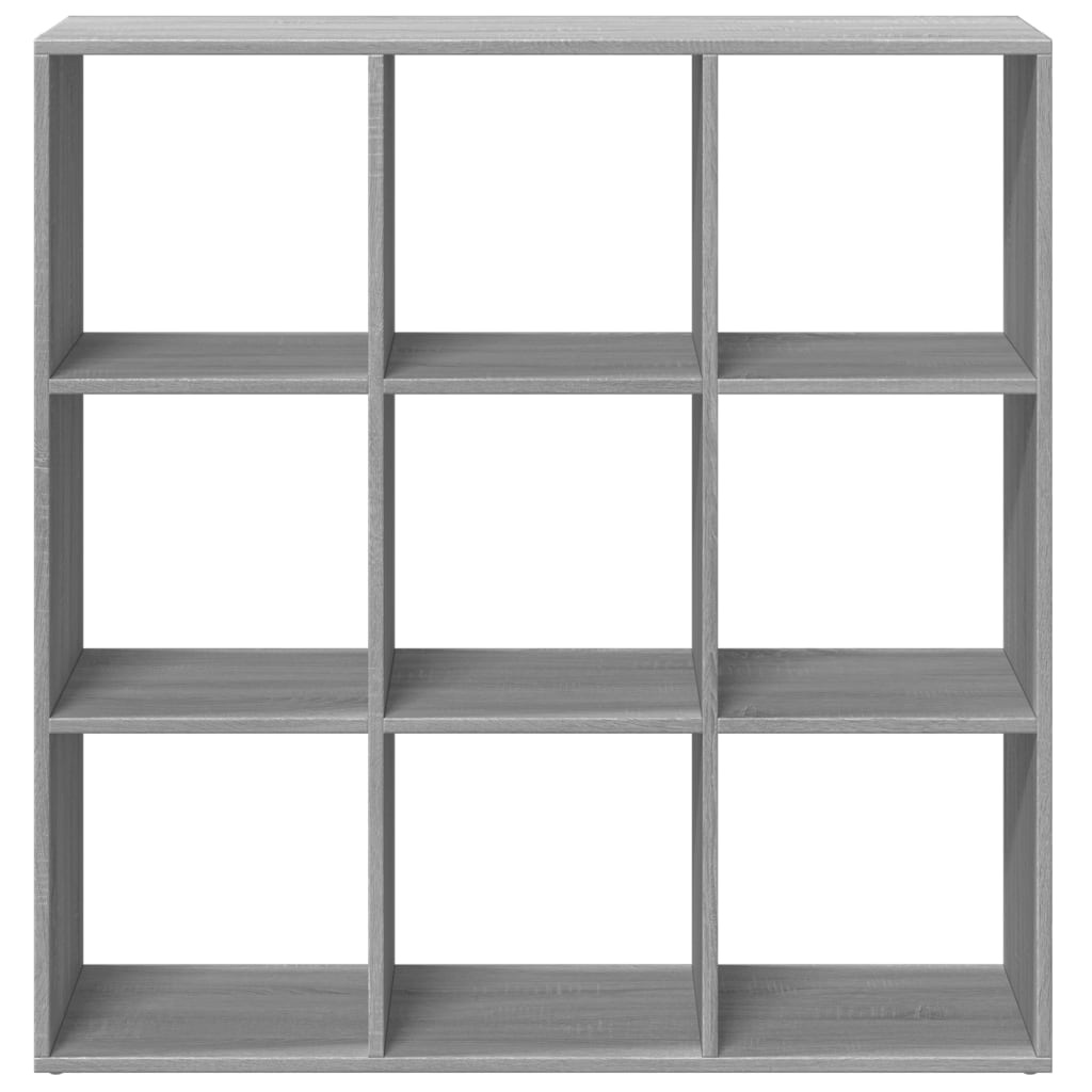 VidaXL Kamerscherm / boekenkast 102x29x103,5 cm hout grijs sonoma