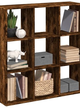 VidaXL Kamerscherm / boekenkast 102x29x103,5 cm hout gerookt eiken