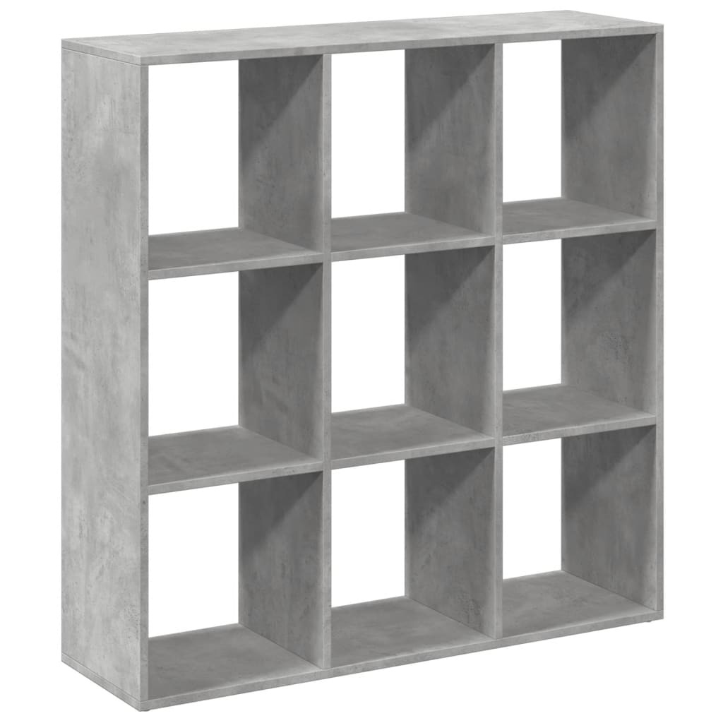 VidaXL Kamerscherm / boekenkast 102x29x103,5 cm hout betongrijs