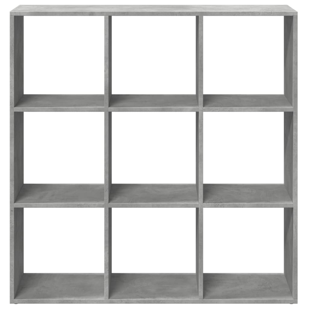 VidaXL Kamerscherm / boekenkast 102x29x103,5 cm hout betongrijs