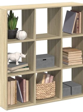 VidaXL Kamerscherm / boekenkast 102x29x103,5 cm hout sonoma eikenkleur