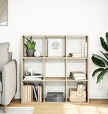 VidaXL Kamerscherm / boekenkast 102x29x103,5 cm hout sonoma eikenkleur