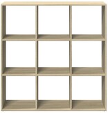VidaXL Kamerscherm / boekenkast 102x29x103,5 cm hout sonoma eikenkleur