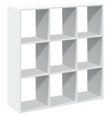 VidaXL Kamerscherm / boekenkast 102x29x103,5 cm bewerkt hout wit
