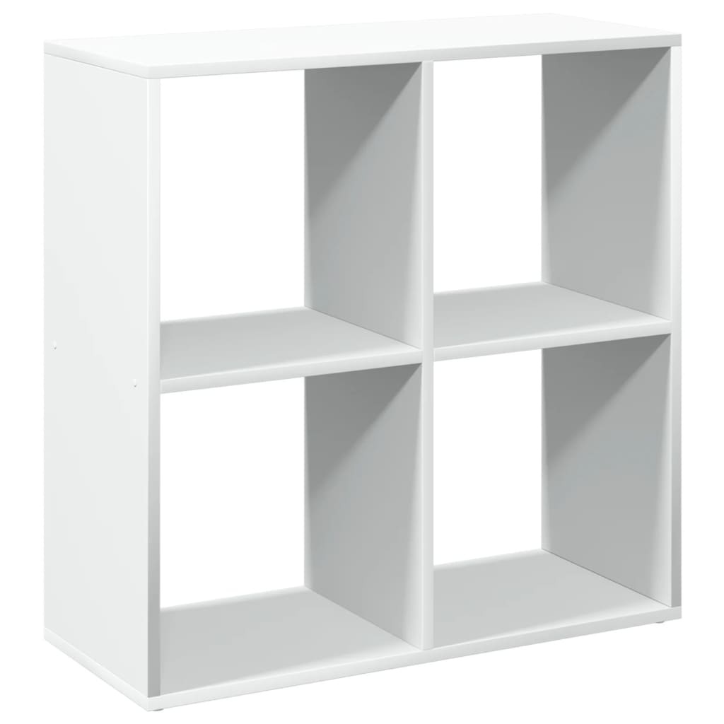 VidaXL Kamerscherm / boekenkast 69,5x29x69,5 cm bewerkt hout wit