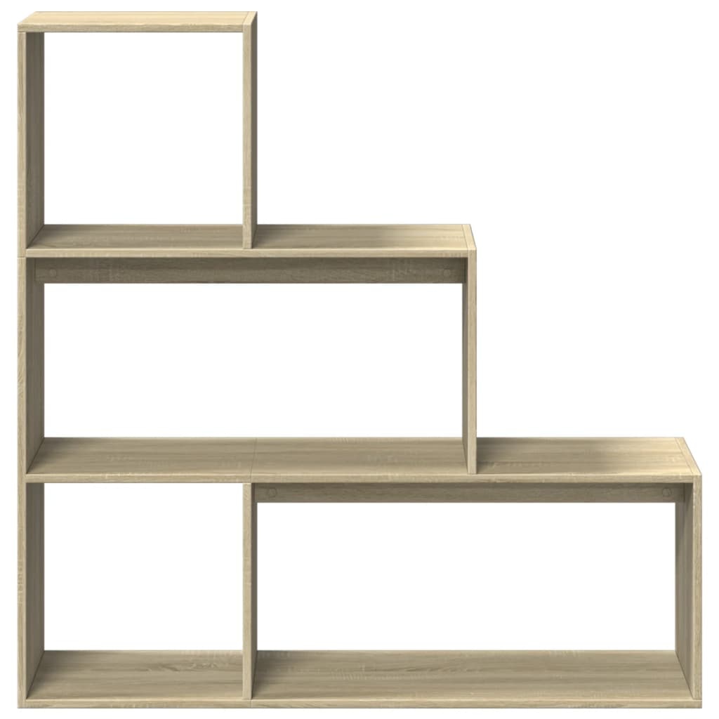 VidaXL Kamerscherm / boekenkast 123x29x123 cm hout sonoma eiken