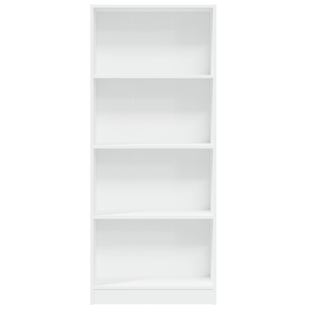 VidaXL Boekenkast 60x24x143 cm bewerkt hout wit