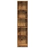 VidaXL Boekenkast 40x24x176 cm bewerkt hout oud houtkleurig