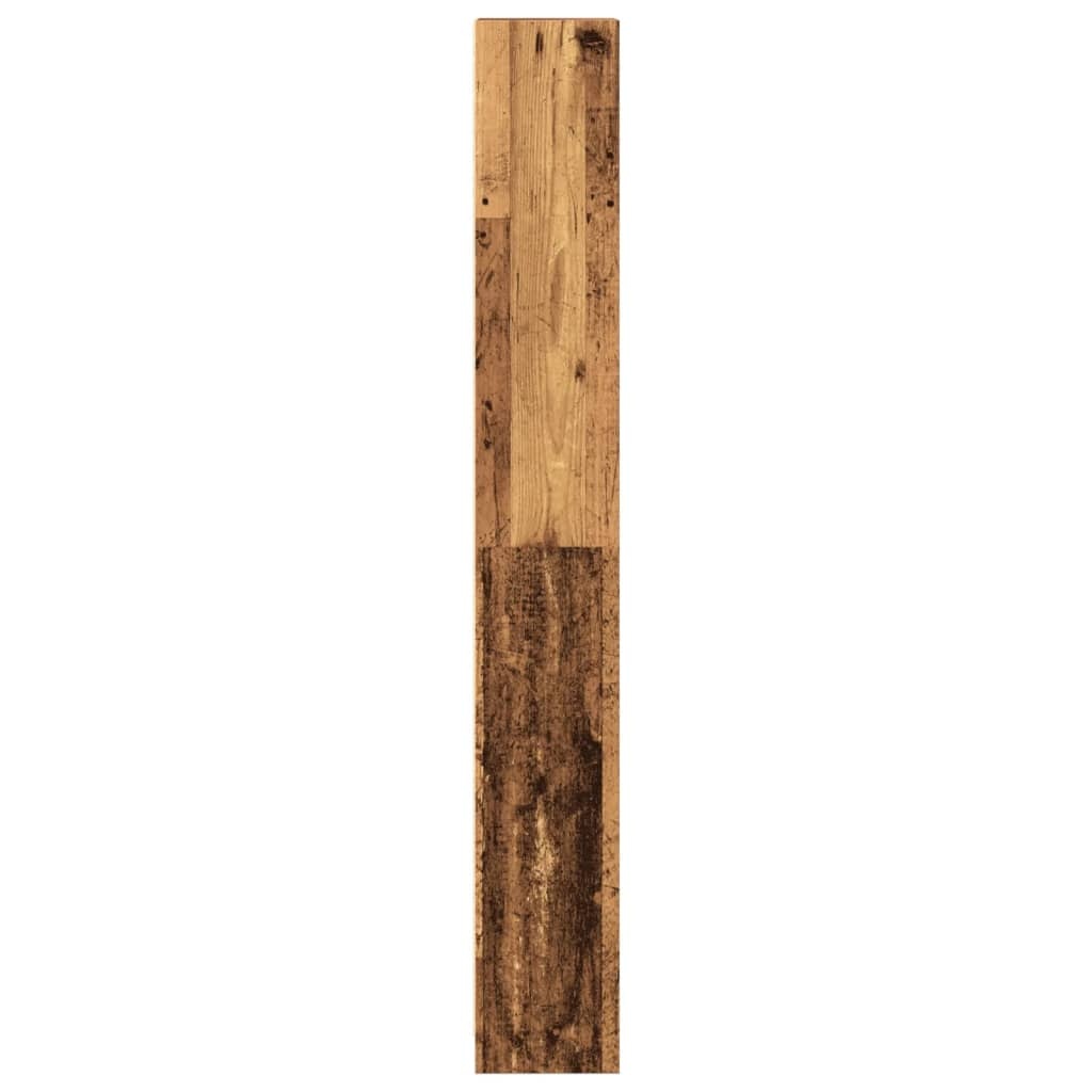 VidaXL Boekenkast 40x24x176 cm bewerkt hout oud houtkleurig