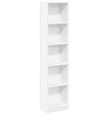 VidaXL Boekenkast 40x24x176 cm bewerkt hout wit