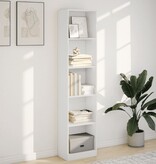 VidaXL Boekenkast 40x24x176 cm bewerkt hout wit