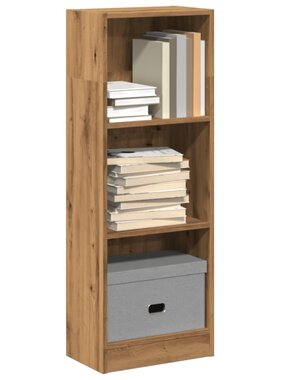 VidaXL Boekenkast 40x24x109 cm bewerkt hout artisanaal eikenkleurig