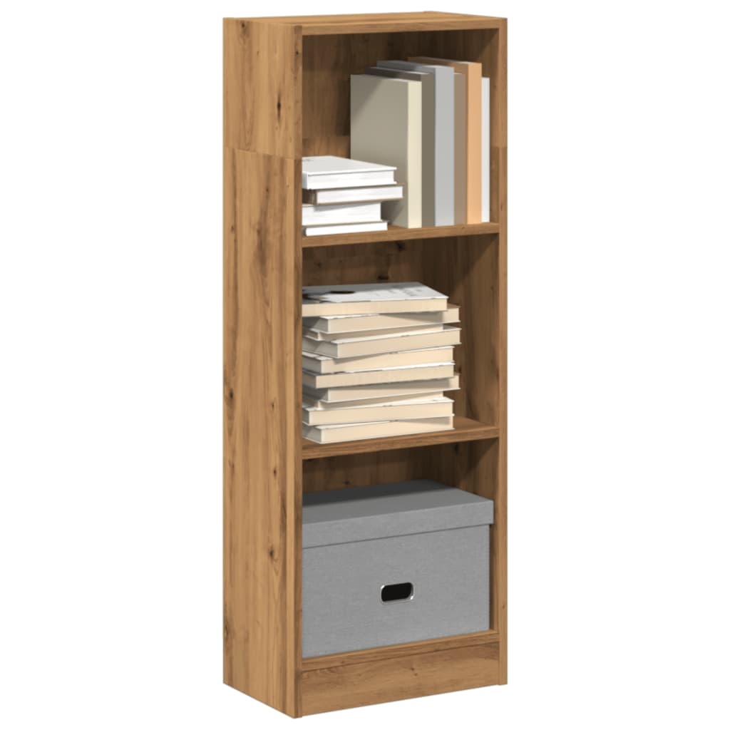 VidaXL Boekenkast 40x24x109 cm bewerkt hout artisanaal eikenkleurig