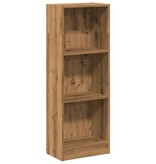 VidaXL Boekenkast 40x24x109 cm bewerkt hout artisanaal eikenkleurig