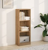 VidaXL Boekenkast 40x24x109 cm bewerkt hout artisanaal eikenkleurig