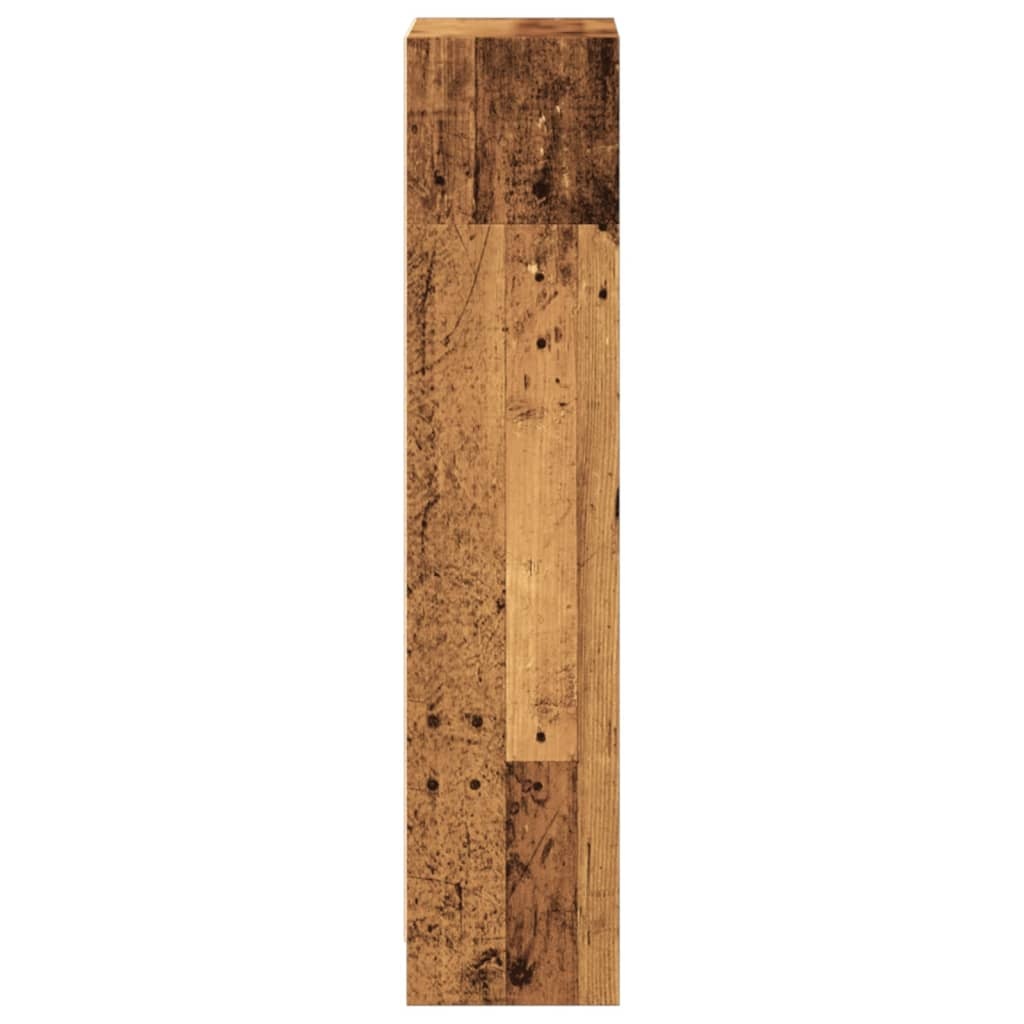VidaXL Boekenkast 40x24x109 cm bewerkt hout oud houtkleurig
