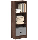 VidaXL Boekenkast 40x24x109 cm bewerkt hout bruin eikenkleurig