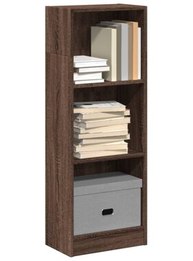 VidaXL Boekenkast 40x24x109 cm bewerkt hout bruin eikenkleurig