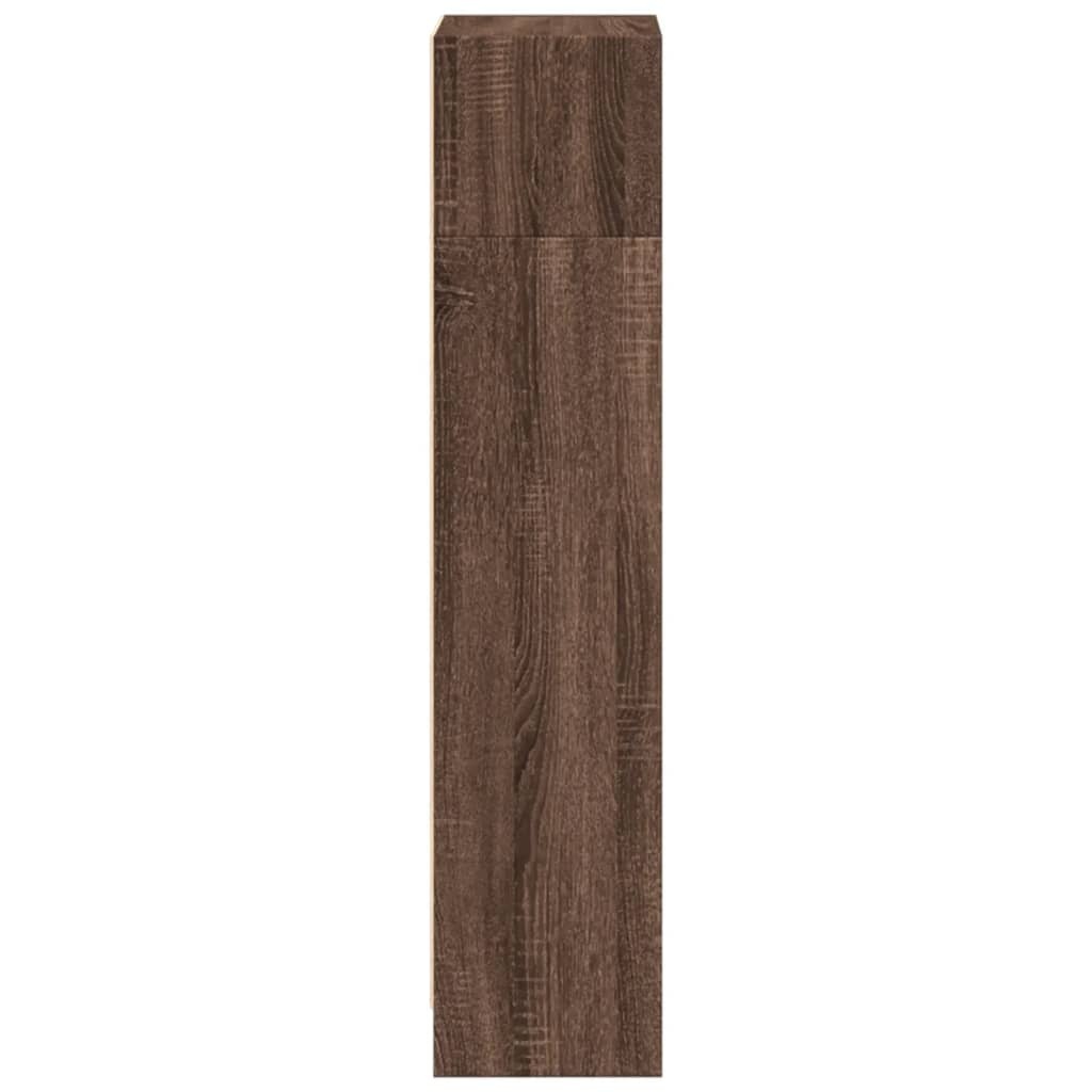 VidaXL Boekenkast 40x24x109 cm bewerkt hout bruin eikenkleurig