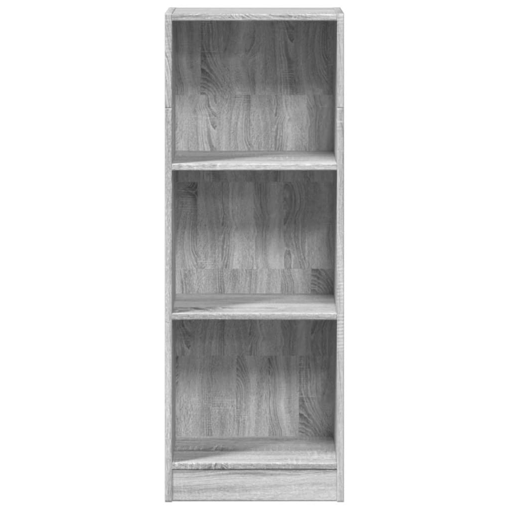 VidaXL Boekenkast 40x24x109 cm bewerkt hout grijs sonoma eikenkleurig