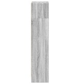 VidaXL Boekenkast 40x24x109 cm bewerkt hout grijs sonoma eikenkleurig