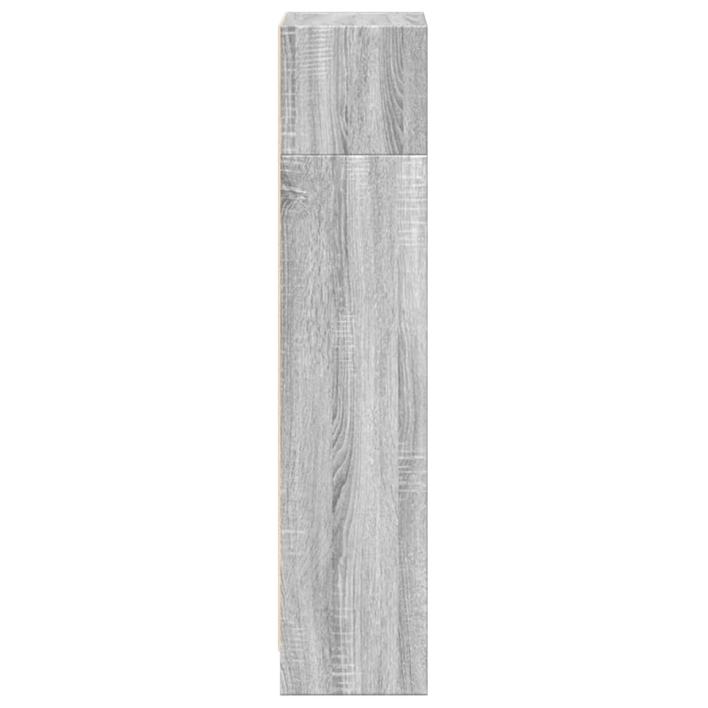 VidaXL Boekenkast 40x24x109 cm bewerkt hout grijs sonoma eikenkleurig