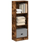 VidaXL Boekenkast 40x24x109 cm bewerkt hout gerookt eikenkleurig