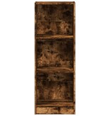 VidaXL Boekenkast 40x24x109 cm bewerkt hout gerookt eikenkleurig