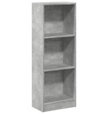 VidaXL Boekenkast 40x24x109 cm bewerkt hout betongrijs