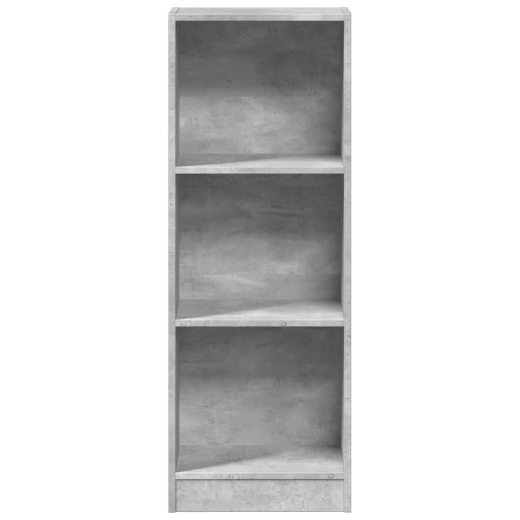 VidaXL Boekenkast 40x24x109 cm bewerkt hout betongrijs