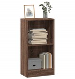 VidaXL Boekenkast 40x24x76 cm bewerkt hout bruin eikenkleurig