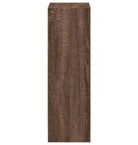 VidaXL Boekenkast 40x24x76 cm bewerkt hout bruin eikenkleurig
