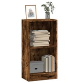 VidaXL Boekenkast 40x24x76 cm bewerkt hout gerookt eikenkleurig