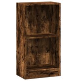 VidaXL Boekenkast 40x24x76 cm bewerkt hout gerookt eikenkleurig