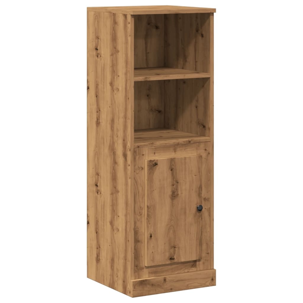 VidaXL Hoge kast 36x35,5x103,5 cm bewerkt hout artisanaal eikenkleurig