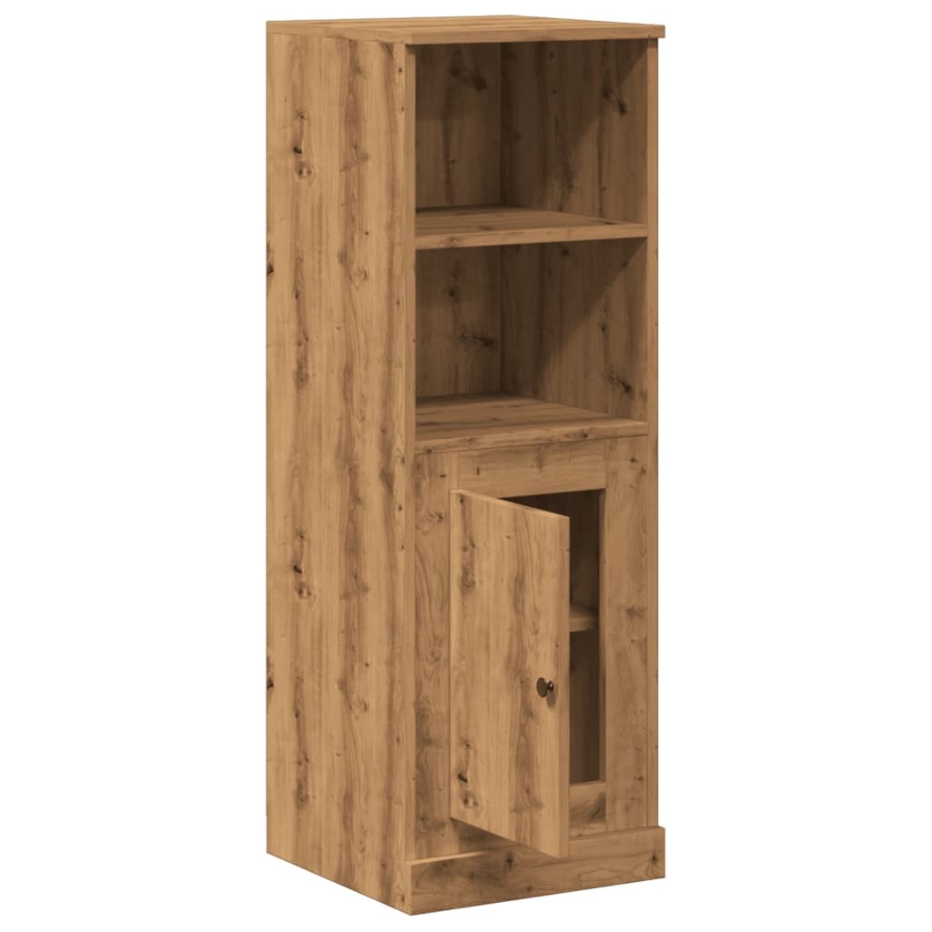 VidaXL Hoge kast 36x35,5x103,5 cm bewerkt hout artisanaal eikenkleurig