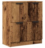 VidaXL Dressoir 60x30x70 cm bewerkt hout oud houtkleurig