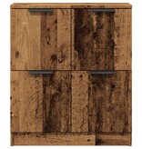 VidaXL Dressoir 60x30x70 cm bewerkt hout oud houtkleurig