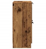 VidaXL Dressoir 60x30x70 cm bewerkt hout oud houtkleurig