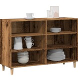 VidaXL Dressoir 103,5x35x70 cm bewerkt hout oud houtkleurig
