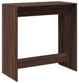 VidaXL Bartafel 102x50x103,5 cm bewerkt hout bruin eikenkleur