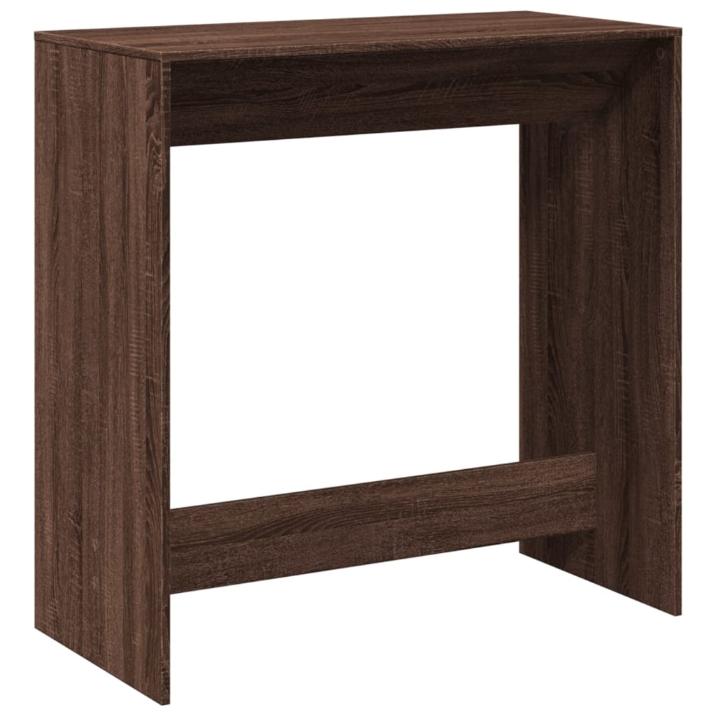 VidaXL Bartafel 102x50x103,5 cm bewerkt hout bruin eikenkleur