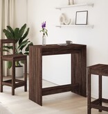 VidaXL Bartafel 102x50x103,5 cm bewerkt hout bruin eikenkleur
