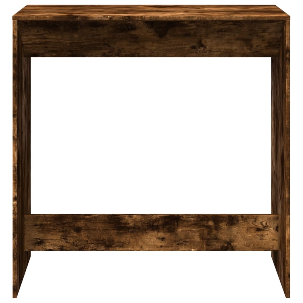 VidaXL Bartafel 102x50x103,5 cm bewerkt hout gerookt eikenkleur