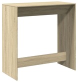 VidaXL Bartafel 102x50x103,5 cm bewerkt hout sonoma eikenkleur