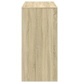 VidaXL Bartafel 102x50x103,5 cm bewerkt hout sonoma eikenkleur