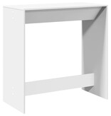 VidaXL Bartafel 102x50x103,5 cm bewerkt hout wit