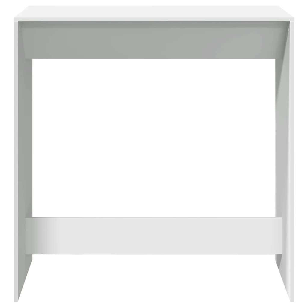VidaXL Bartafel 102x50x103,5 cm bewerkt hout wit